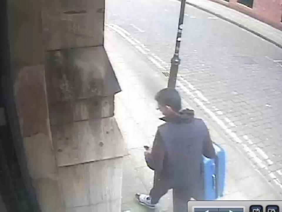 A CCTV image showing Salman Abedi between 18 and 22 May, before he carried out the attack (Greater Manchester Police)