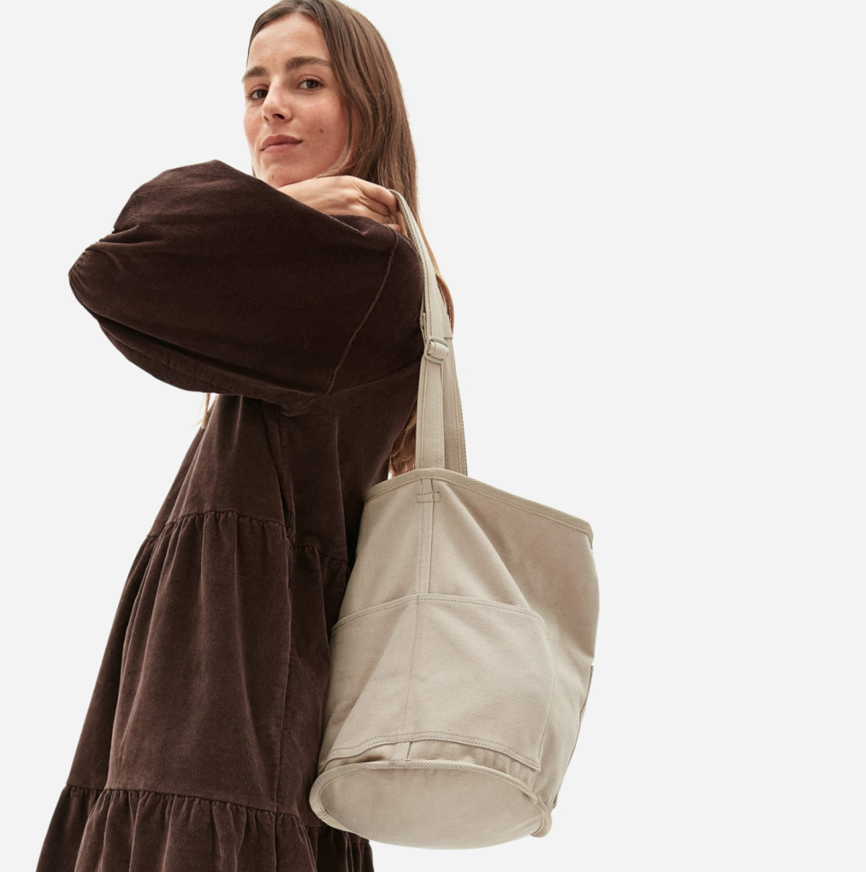 Everlane Women's Lantern Bag in Cement