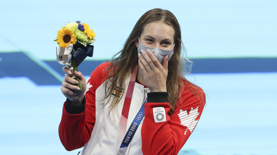 Penny Oleksiak is having another Olympics to remember. (Photo by Jean Catuffe/Getty Images)