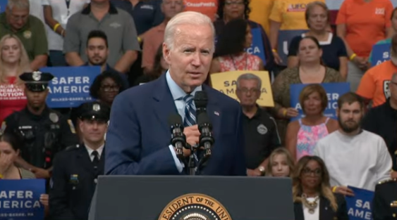 President Biden delivers remarks on his Safer America Plan to further reduce gun crime and save lives (The White House)