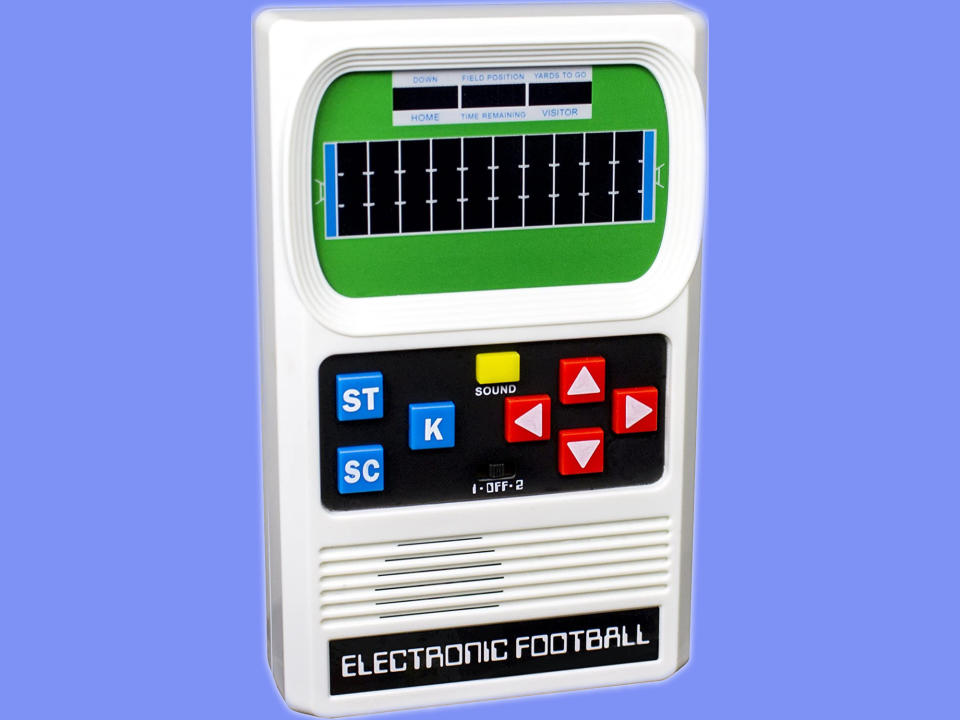 Basic Fun Classic, Retro Handheld Football Electronic Game