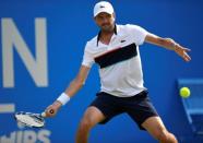 Britain Tennis - Aegon Championships - Queen’s Club, London - June 21, 2017 France's Julien Benneteau in action during his second round match against Bulgaria's Grigor Dimitrov Action Images via Reuters / Tony O'Brien