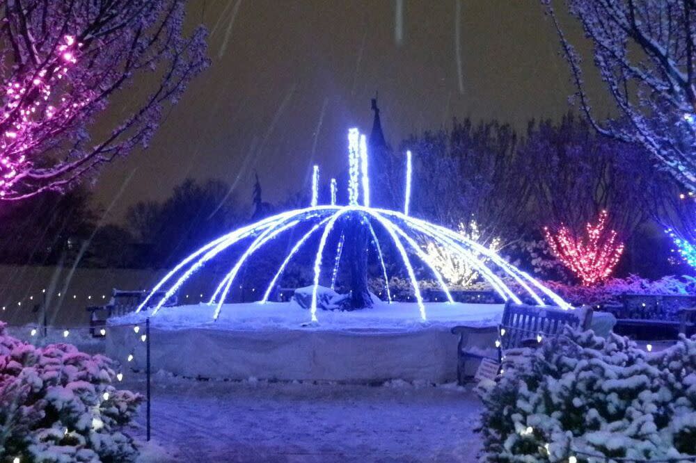 WPS Garden of Lights, Green Bay Botanical Garden, Green Bay, Wisconsin