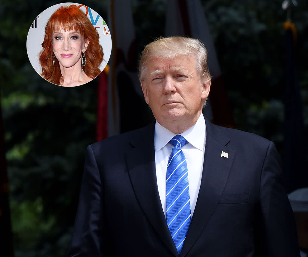 Donald Trump calls Kathy Griffin 