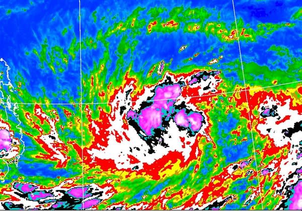 氣象局表示，「舒力基」颱風有可能增強為強烈颱風。   圖：中央氣象局／提供