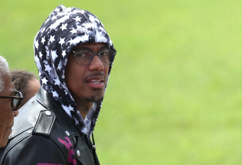 WASHINGTON, DC - AUGUST 26: Entertainer Nick Cannon attends the 60th Anniversary Of The March On Washington at the Lincoln Memorial on August 26, 2023 in Washington, DC. The march commemorates the 60th anniversary of Dr, Martin Luther King Jr.’s “I Have a Dream” speech and the 1963 March on Washington for Jobs and Freedom where more than a quarter million people marched on the National Mall for civil rights.