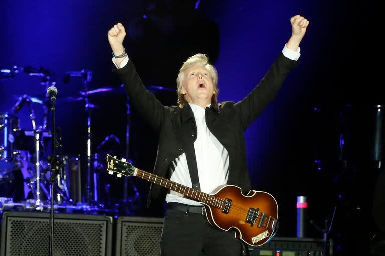 Paul McCartney durante su último show en el país en 2019 en el Campo de Polo de Palermo 