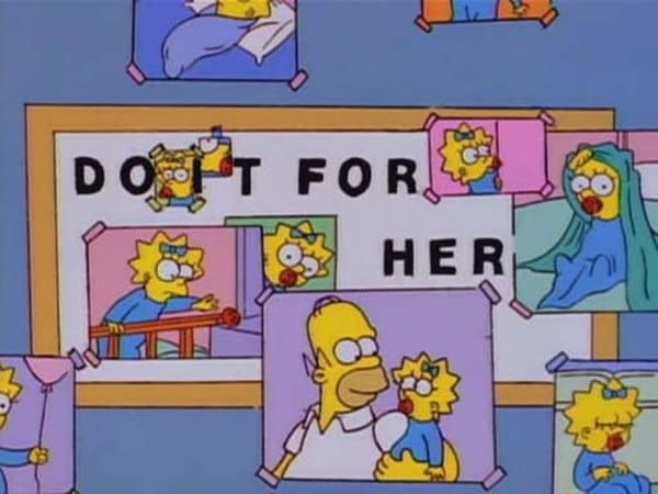 Screenshot from "The Simpsons"