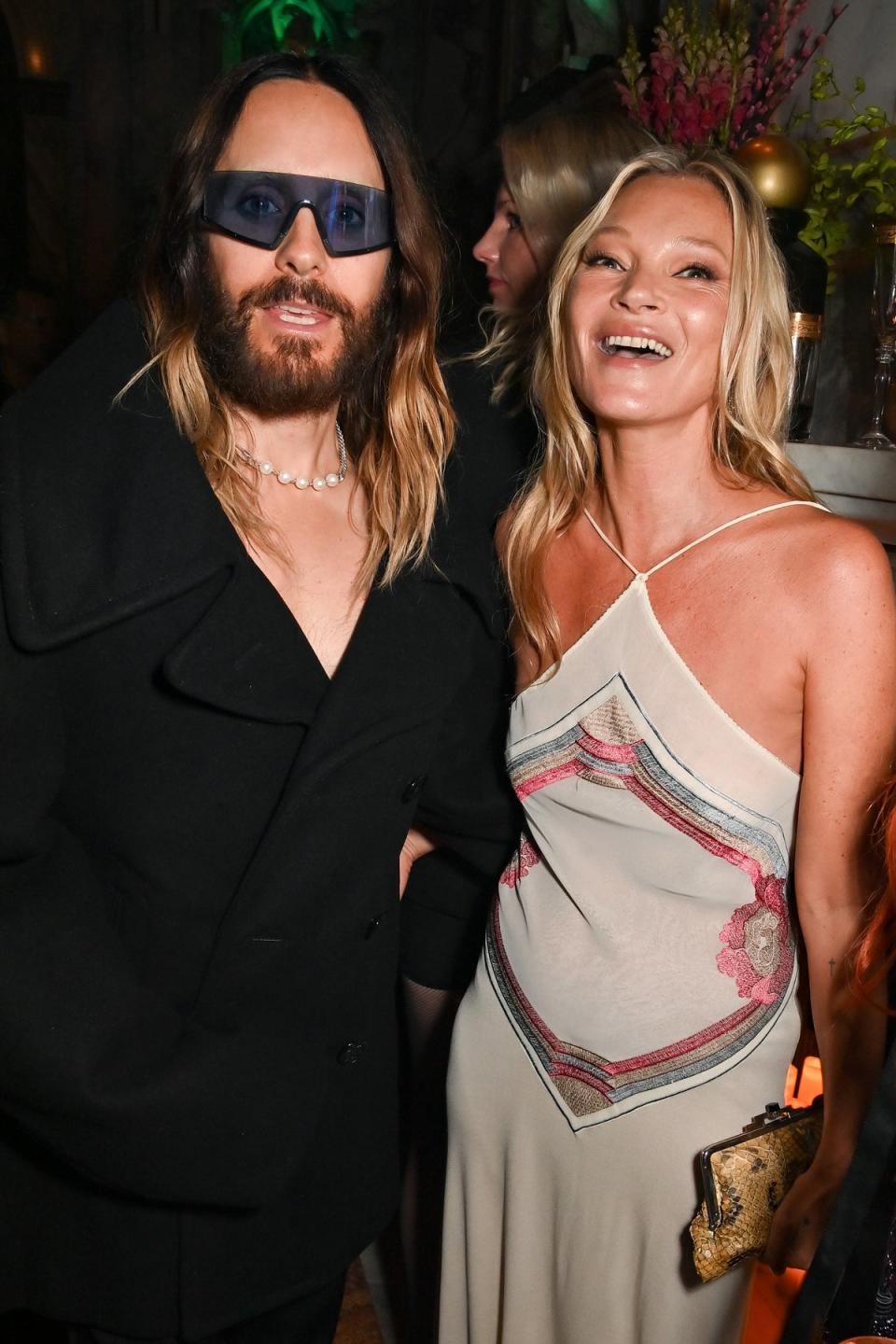 Jared Leto and Kate Moss (Dave Benett/Getty Images for Cosmoss)