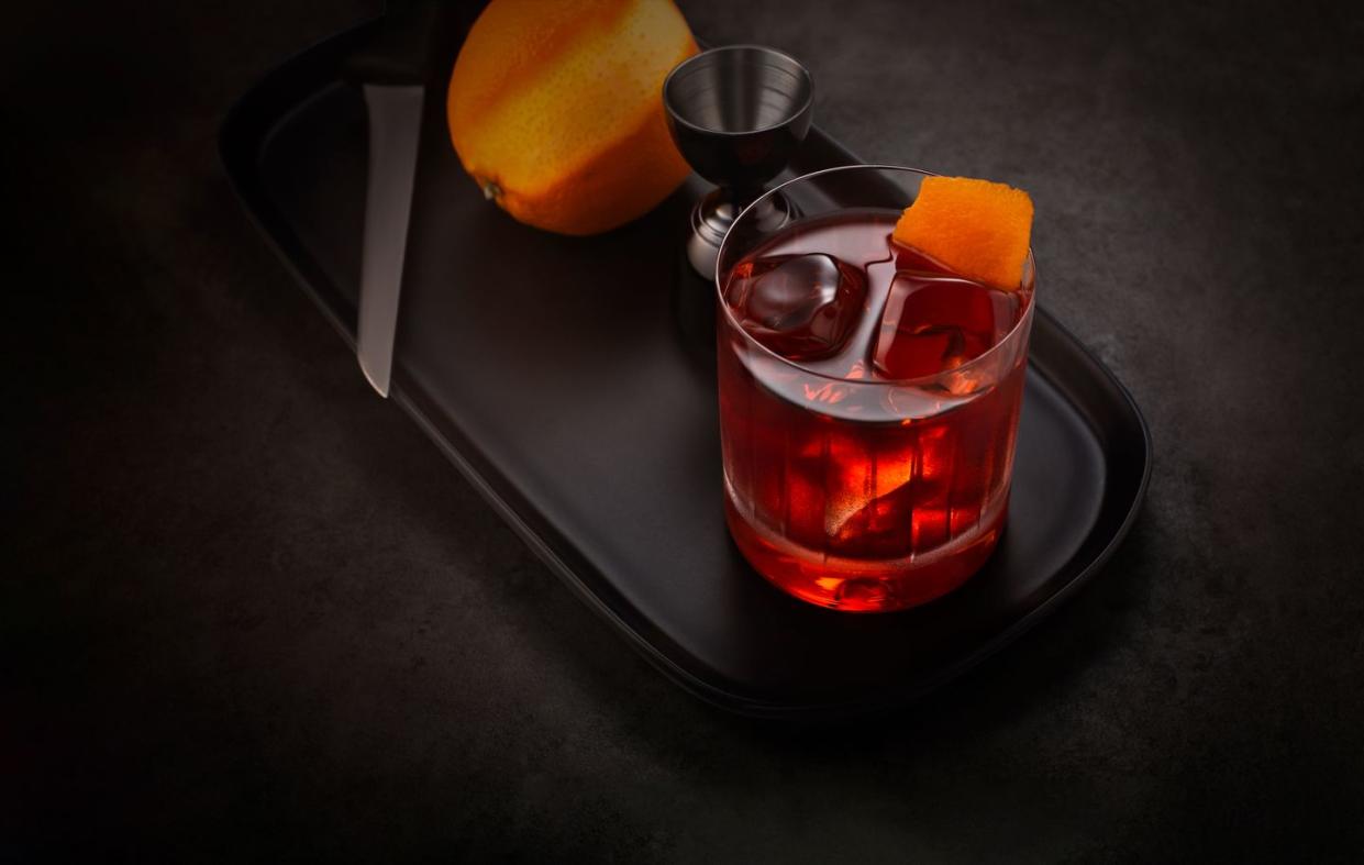 Red, Still life photography, Drink, Light, Orange, Liqueur, Distilled beverage, Photography, Alcohol, Campari, 