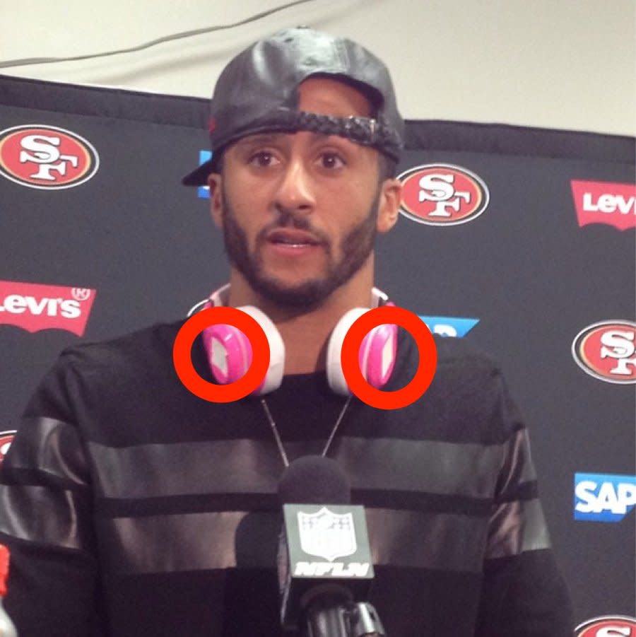 kaepernick beats headphones