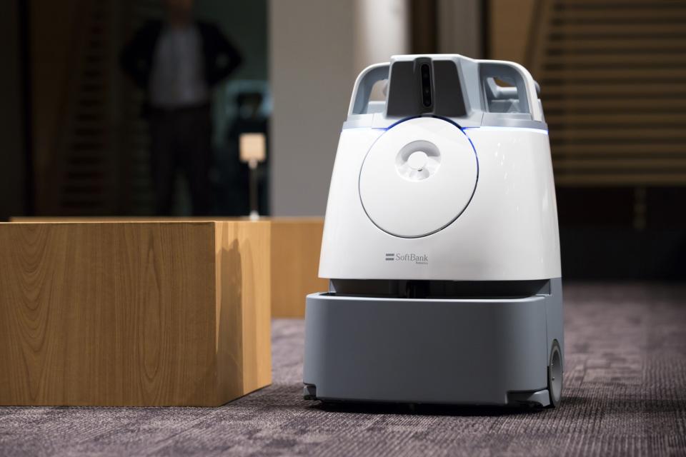 SoftBank's Next Robot After Pepper Skips Chit Chat, Mops Floors