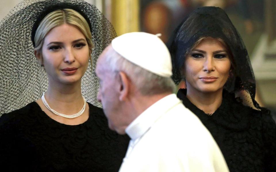 Melania and Ivanka