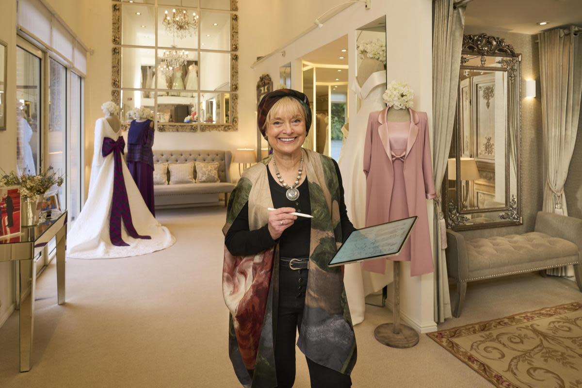 The bespoke designer driven by empathy for the mother of the bride <i>(Image: Joyce Young)</i>