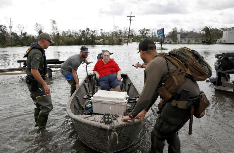 FILE PHOTO: Aftermath of Hurricane Ida in Louisiana