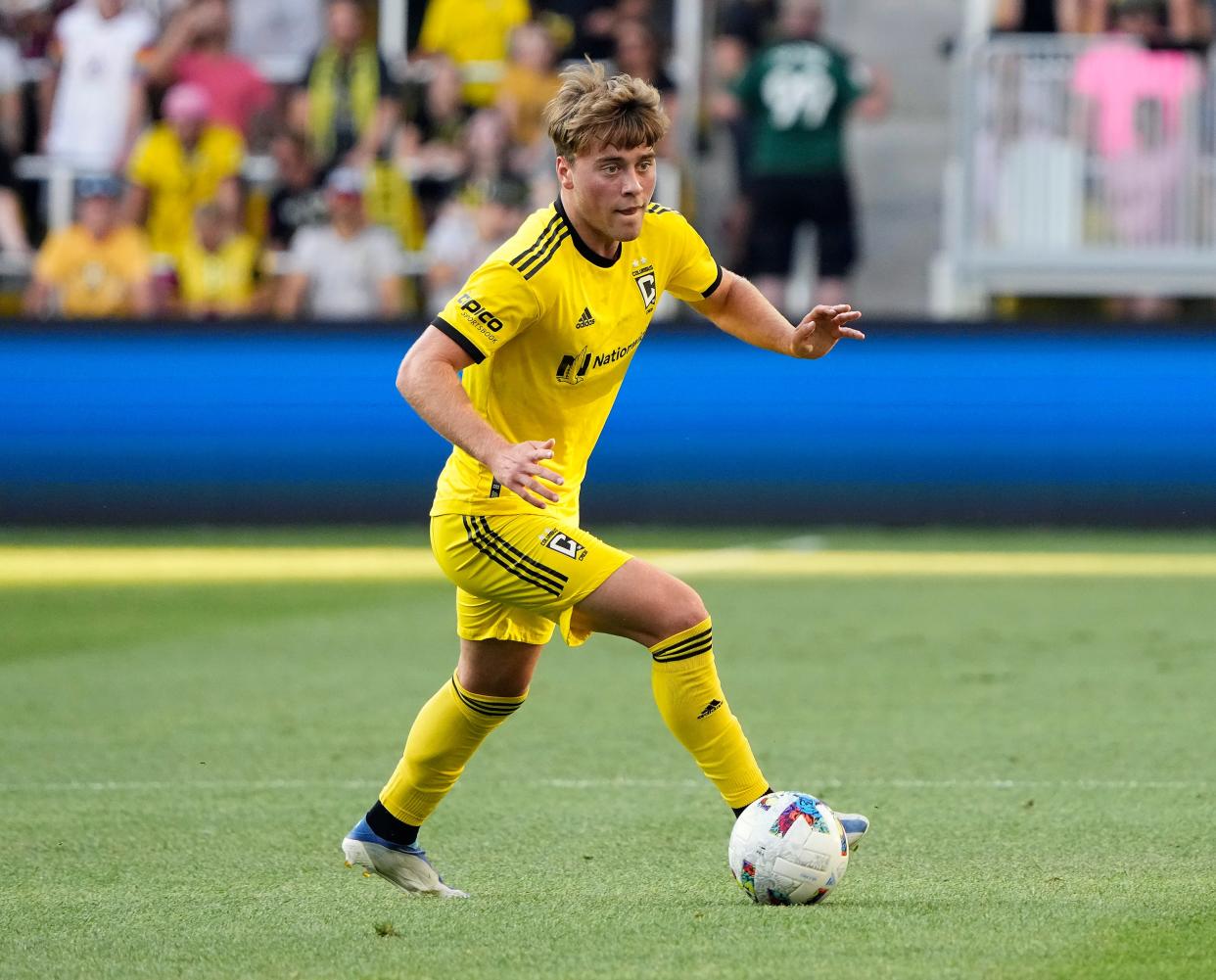 Columbus Crew midfielder Aidan Morris has been called in to the senior United States Men's National Team for its January camp, his first senior USMNT call-up.