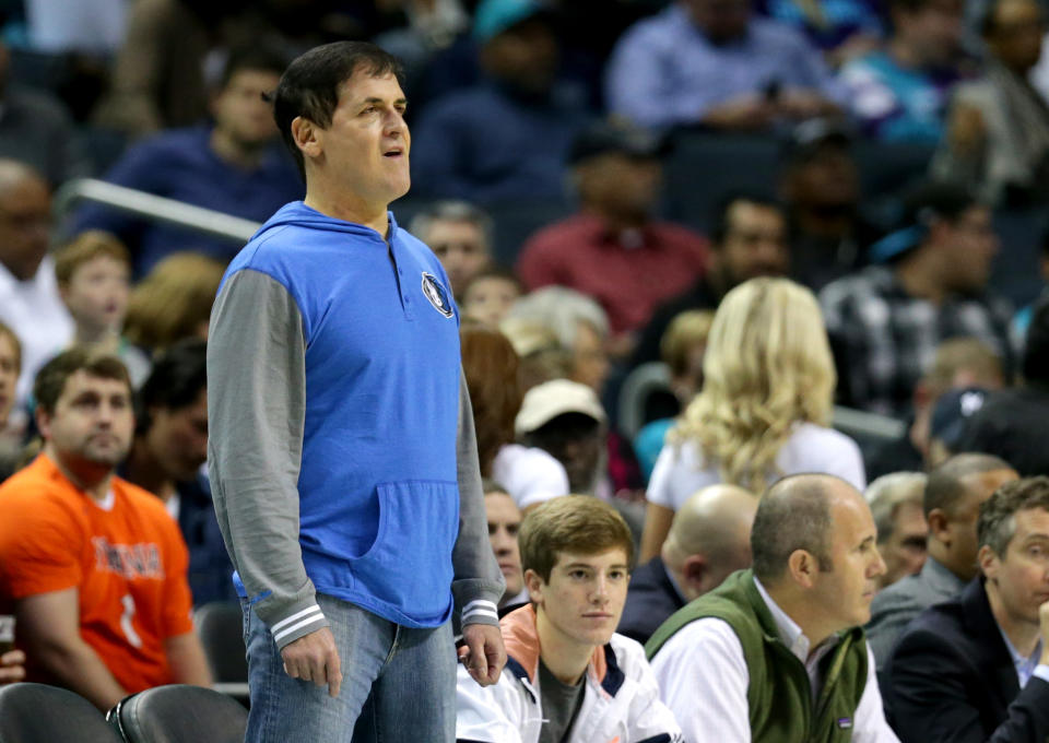 A former Dallas Mavericks team executive kept his job after porn use, dropping a used condom in the team office, according to a Dallas Morning News report. (Getty Images)