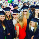 <p>The <em>Real Housewives of New York</em> blonde gave her daughter, Avery, a kiss at her graduation from the University of Virginia on May 20. Right after the pomp and circumstance ended, Avery headed off with friends on a trip to Asia. Not a bad way to enter “the real world.” (Photo: Ramona Singer via Instagram ) </p>