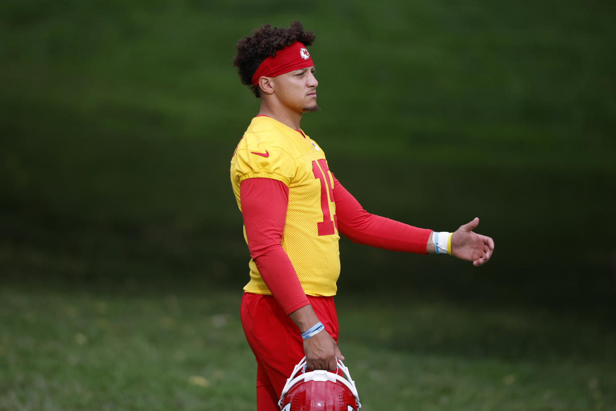 Kansas City Chiefs quarterback Patrick Mahomes