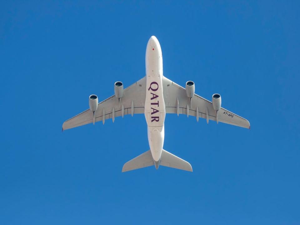 Qatar A380.