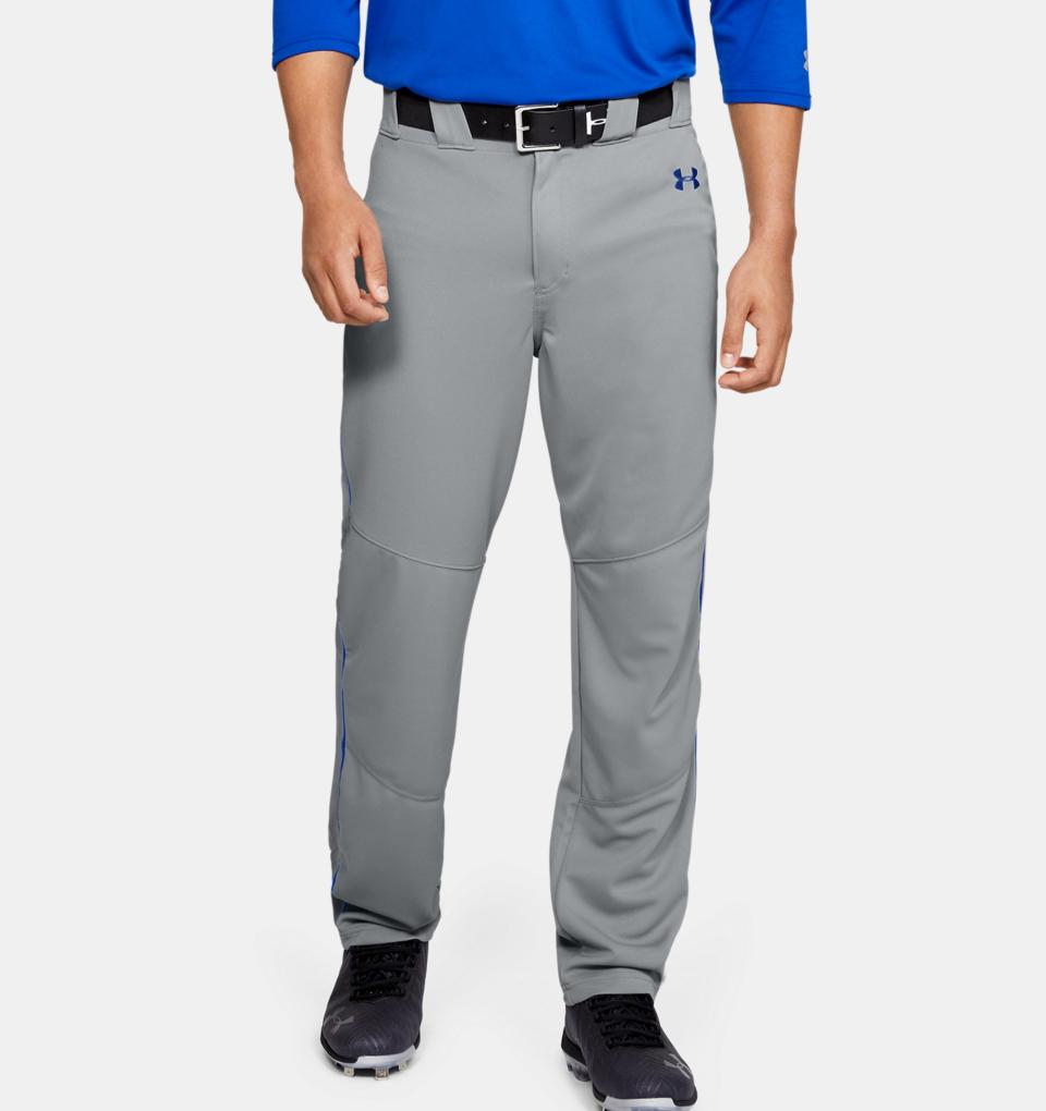 UA Utility Relaxed Piped Baseball Pants. Image via Under Armour.