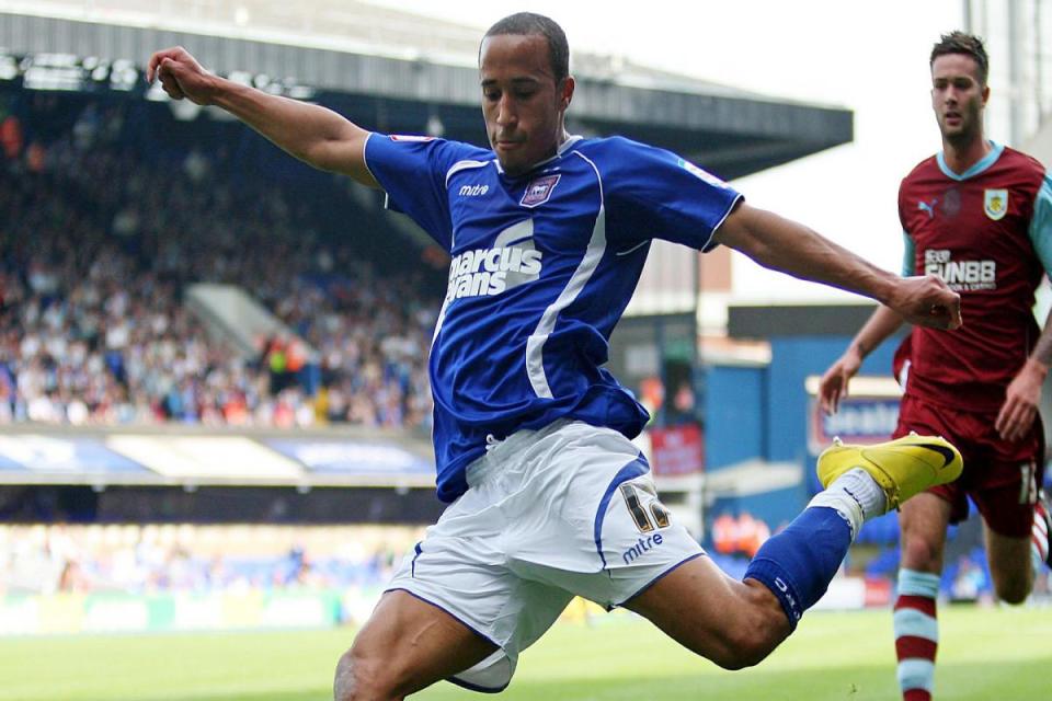 Andros Townsend was on loan at Ipswich Town in 2010. <i>(Image: Newsquest)</i>