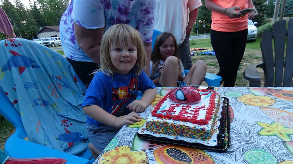 Gordie Statham drowned in his family's swimming pool in 2020, shortly after his 3rd birthday. His mother is raising money to pay for swimming lessons for kids who might not otherwise get them. - Courtesy Berkeley Champlin