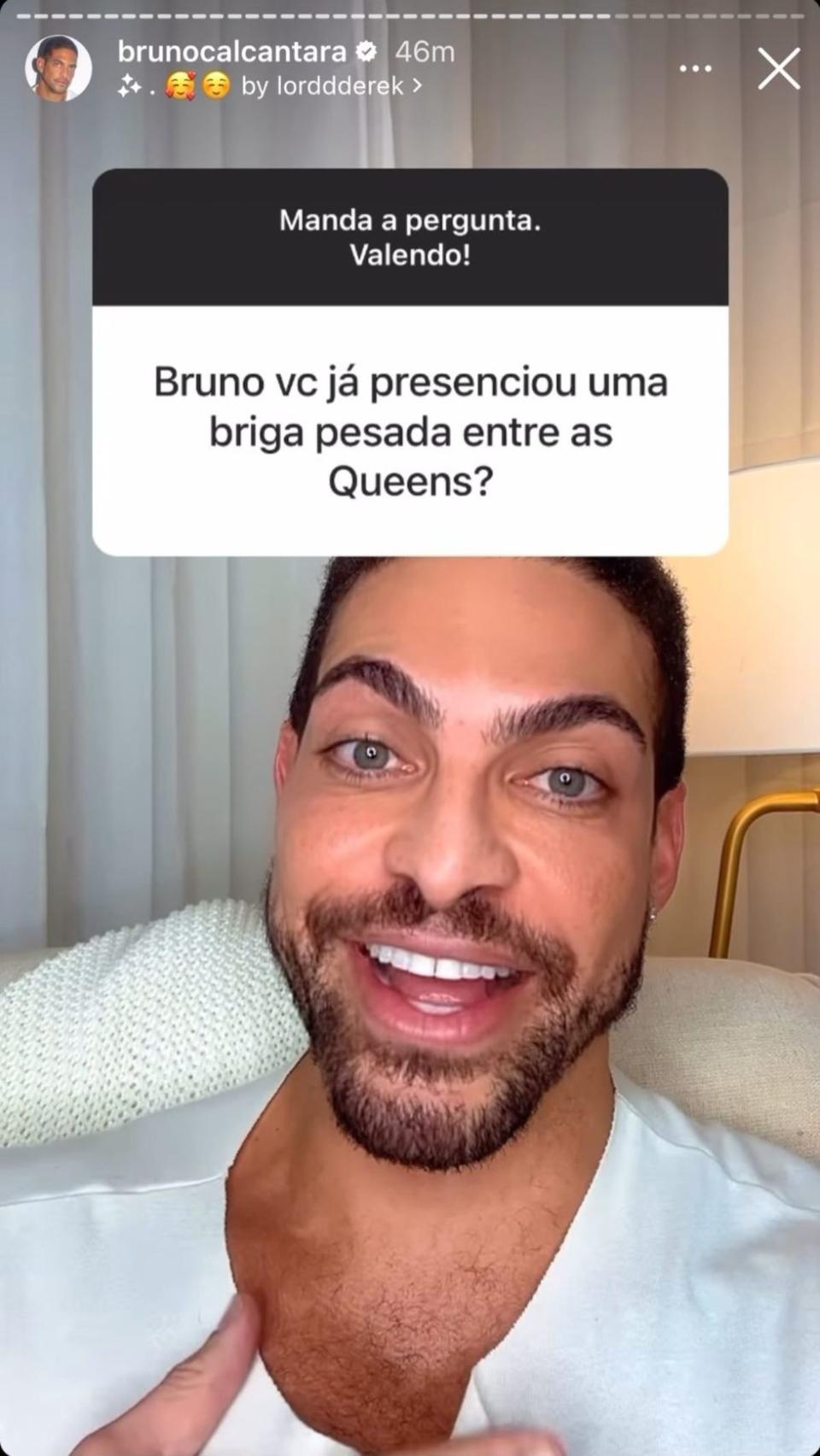 Bruno Alcantara via Instagram stories