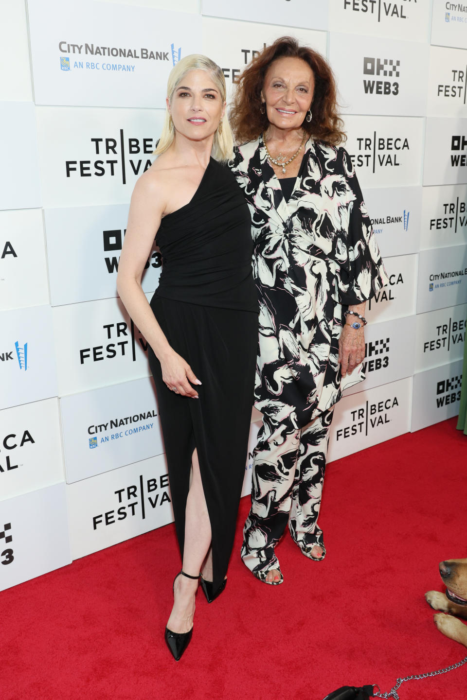 Selma Blair and Diane Von Furstenberg