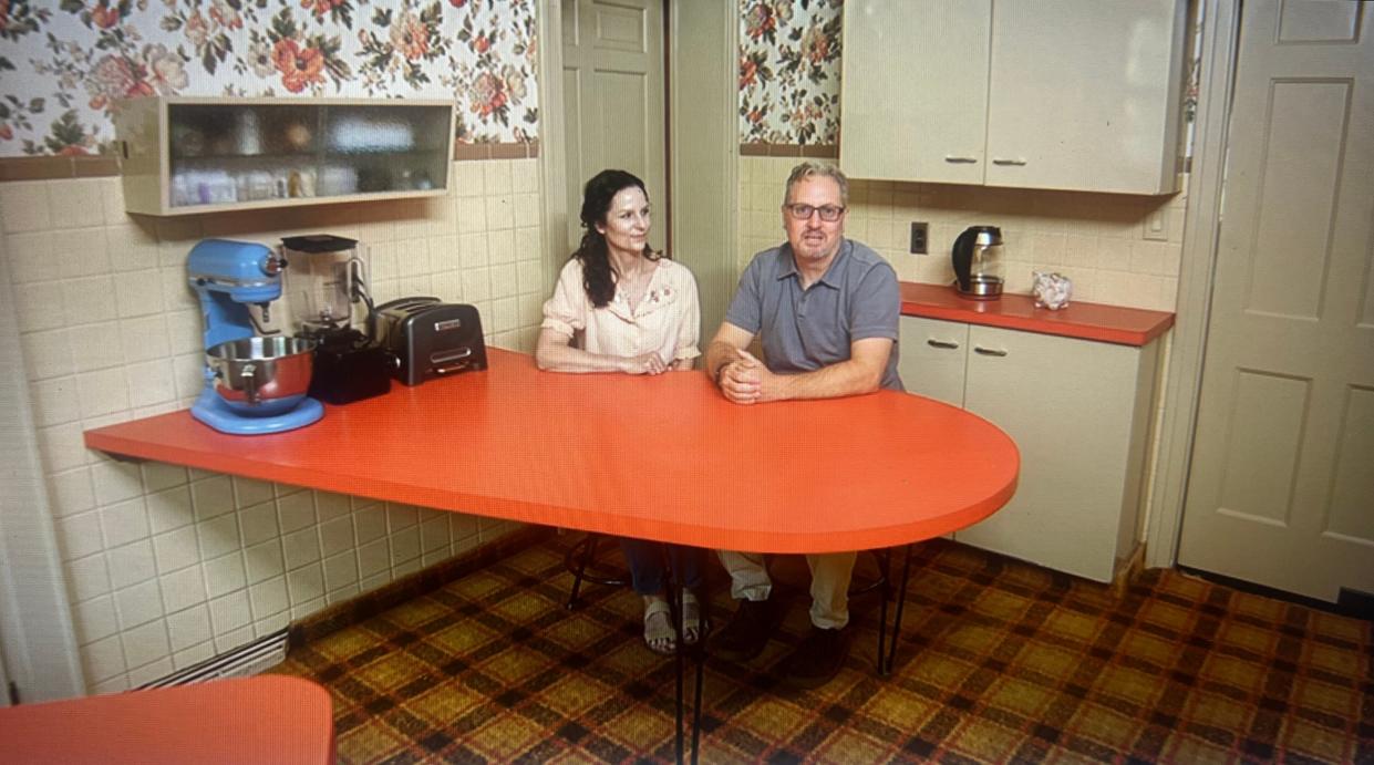 Jeff and Jessica's home in Lake Geneva was featured on HGTV's "Ugliest House in America." The home was renovated in the 1960s and '70s.