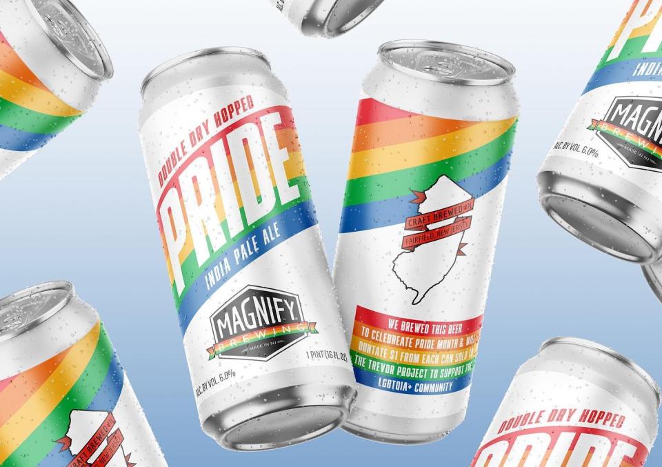 Magnify has released a double dry hopped IPA for Pride month.