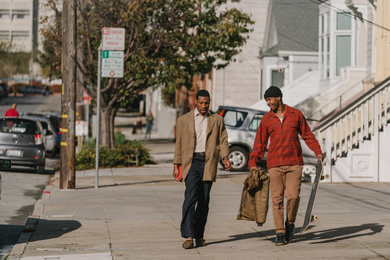 Jonathan Majors and Jimmie Fails in 'The Last Black Man in San Francisco' (A24 Films)