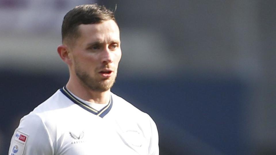 Alan Browne in action for Preston