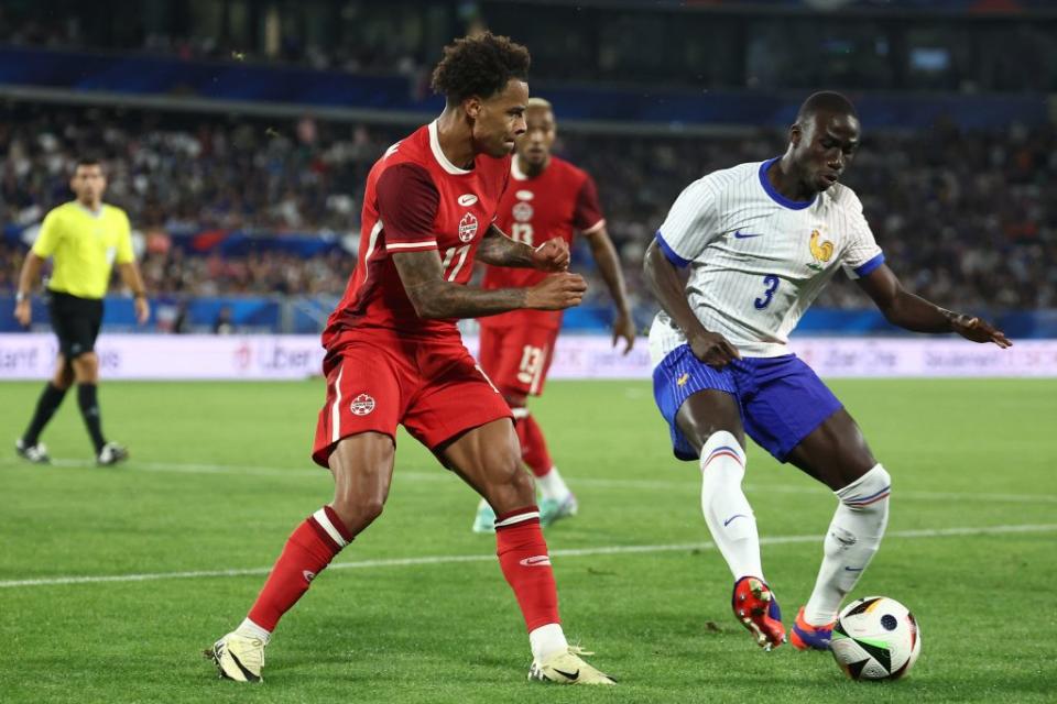 Ferland Mendy’s future is unclear. (Photo by FRANCK FIFE/AFP via Getty Images)