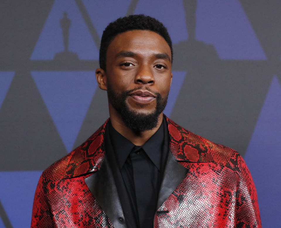 People are asking city officials in Anderson, South Carolina to replace a Confederate monument with one of Chadwick Boseman.