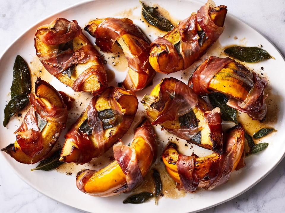 Acorn Squash Saltimbocca