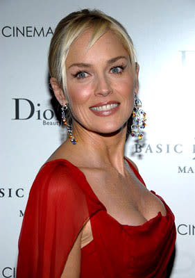 Sharon Stone at the NY premiere of Columbia/MGM's Basic Instinct 2