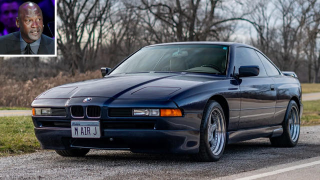 Michael Jordan's Gorgeous Old BMW 850i Is Now Up for Auction