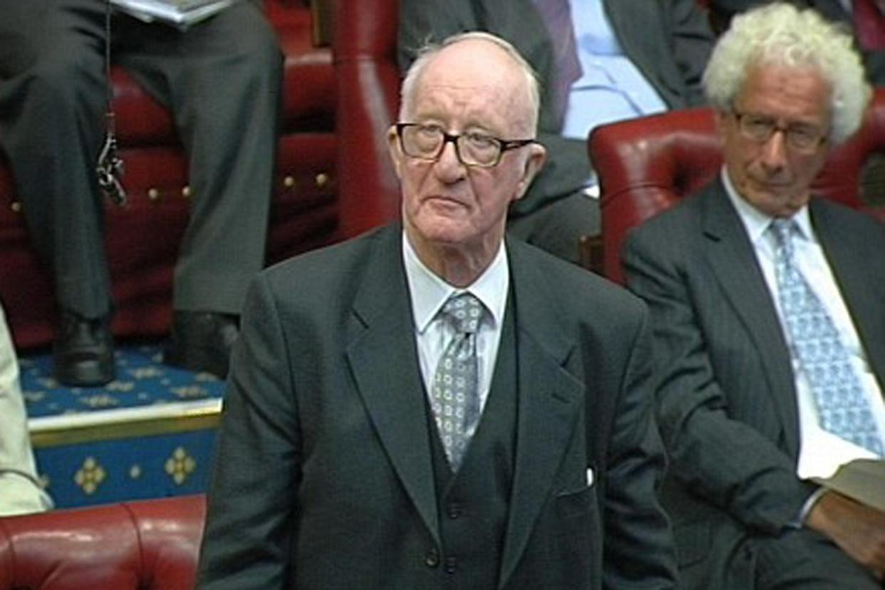 Lord Taylor died as a result of his injuries in November 2016: PA