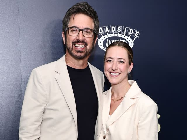 <p>Jamie McCarthy/WireImage</p> Ray Romano and daughter Alexandra Romano attend ‘Somewhere In Queens’ screening in April 2023 in New York City