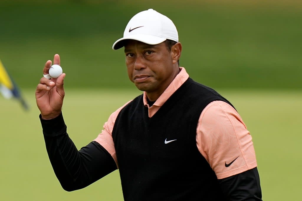 Tiger Woods withdrew from the US PGA Championship following a third round of 79 (Eric Gay/AP) (AP)