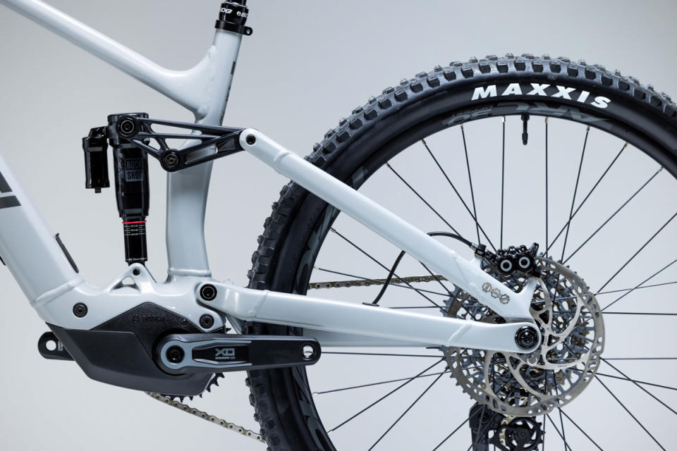 Devinci E-Troy Lite, linkage