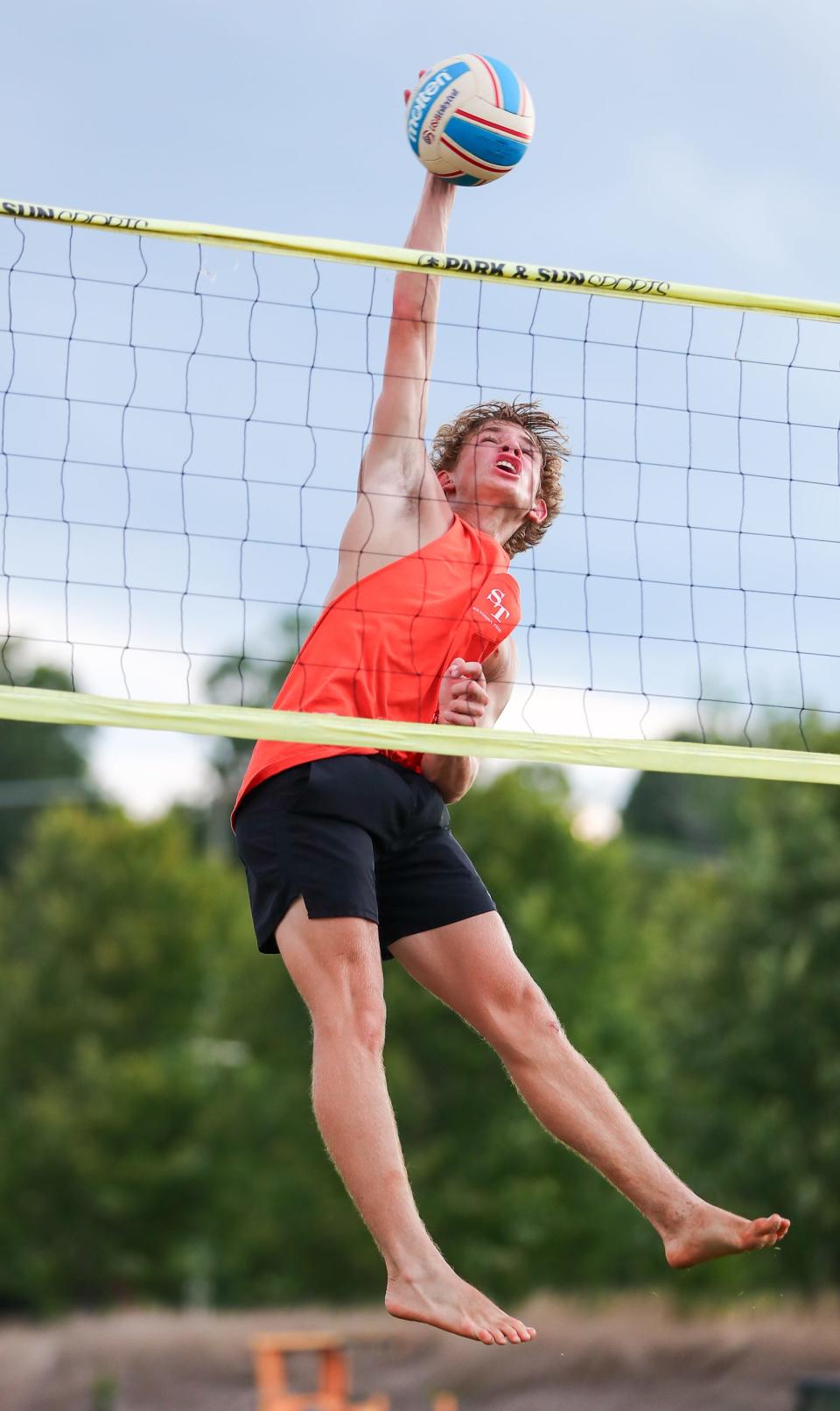 A charity volleyball tournament was held Saturday, July 30, 2022, at City Church with all proceeds going to Least of These Carolinas, an organization based in Gaston County that advocates for foster care children across the state.