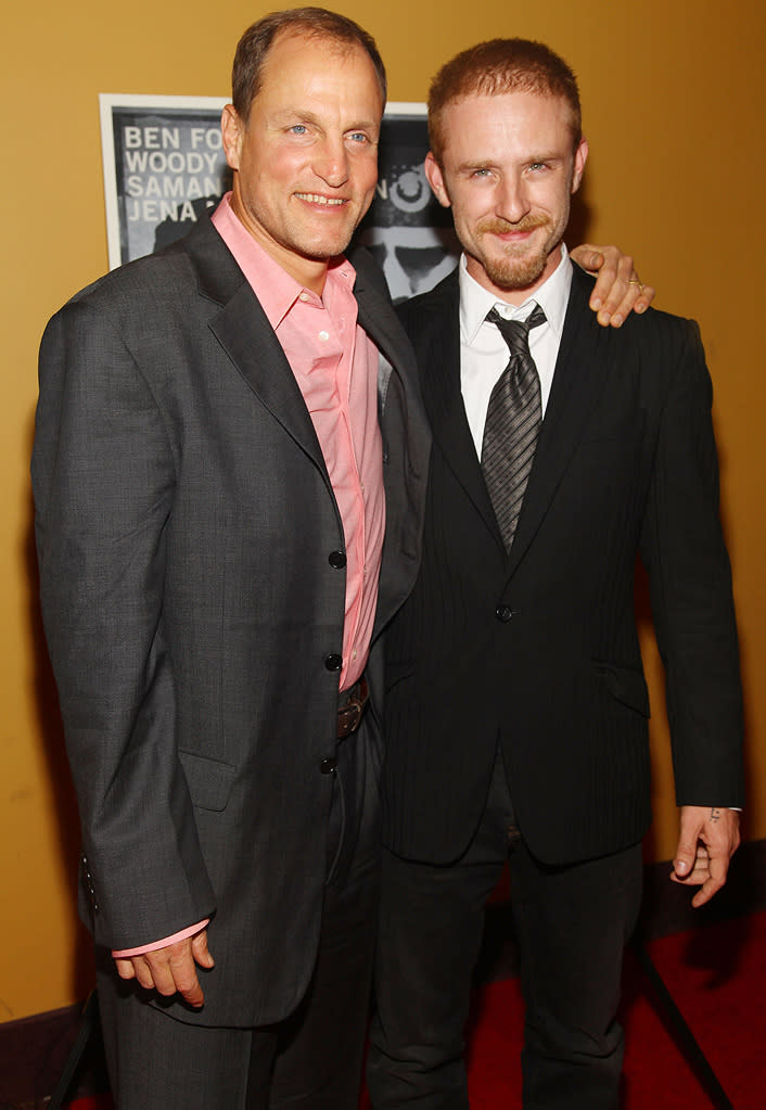 The Messenger NY premiere 2009 Woody Harrelson Ben Foster