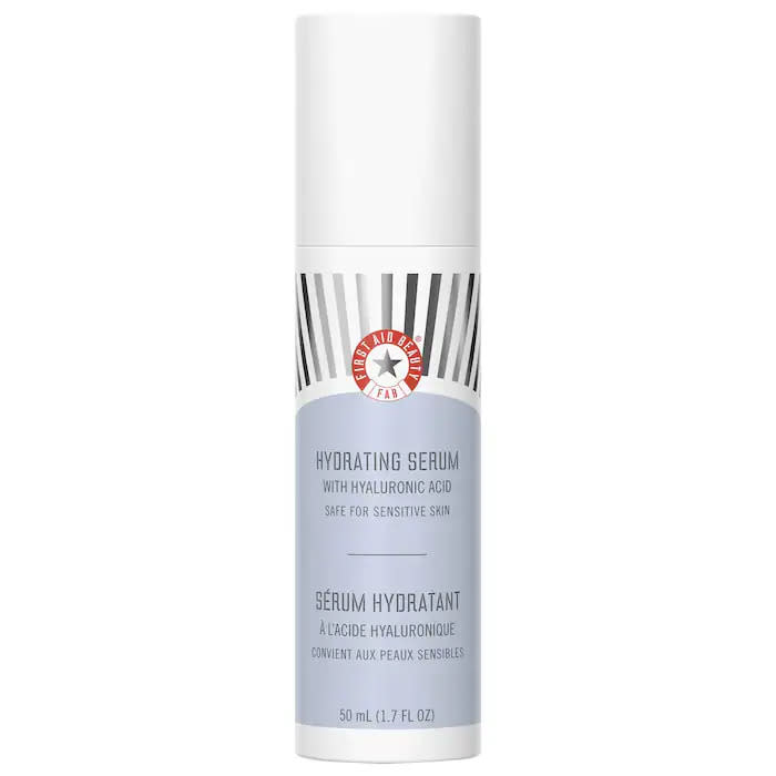 First Aid Beauty Hydrating Serum with Hyaluronic Acid. Image via Sephora.
