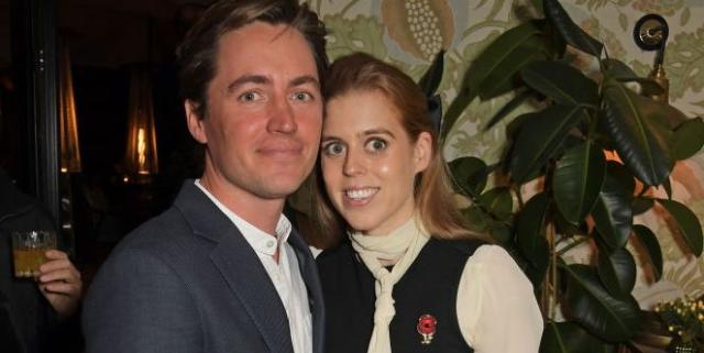 New parents Princess Beatrice and Edoardo Mapelli Mozzi enjoy a