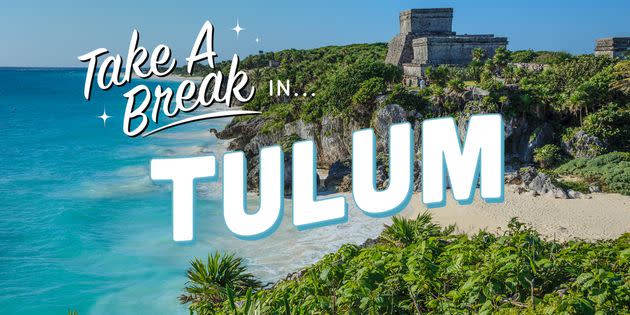 Tulum has become an extremely popular tourist destination over the past 10 or so years. (Photo: Illustration: HuffPost; Photos: Getty Images)