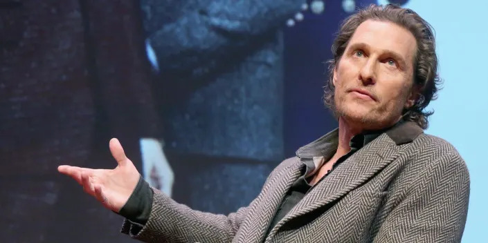 Matthew McConaughey participates in a Q&A after a special screening of his new film 