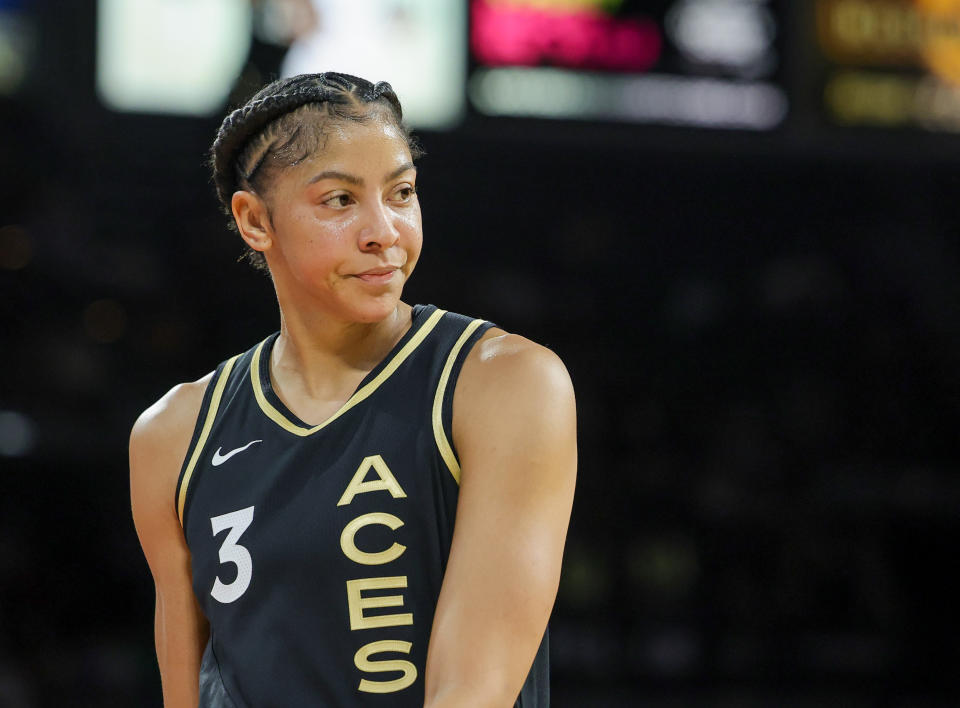 Candace Parker y Las Vegas Aces han tenido un gran comienzo esta temporada. (Foto de Ethan Miller/Getty Images)