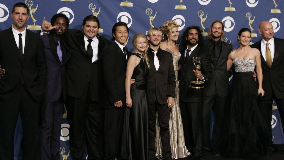 The Lost cast at the 57th Annual Emmy Awards, 2005